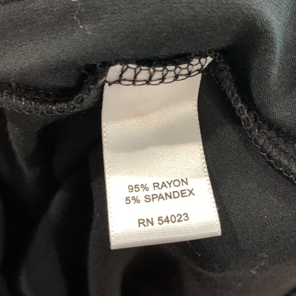 Banana Republic Black Long Sleeve V Neck Mini Dress - Picture 5 of 11